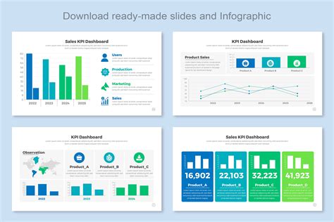 KPI Diagram Infographic Templates .